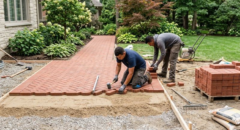 Brick Landscaping Service in Greenwich, CT