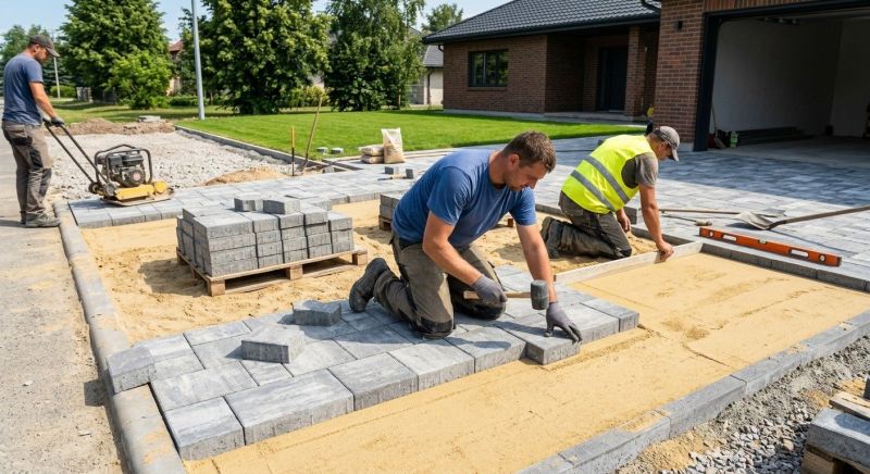 Block Pavers Installation in Boston, MA