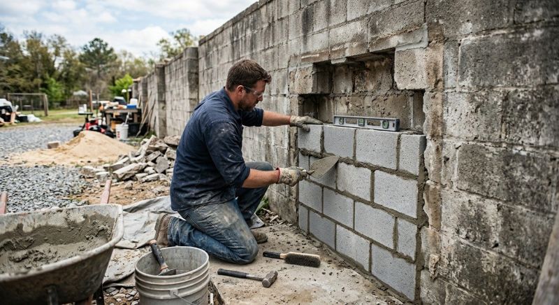 Block Wall Repair in Cleveland, OH
