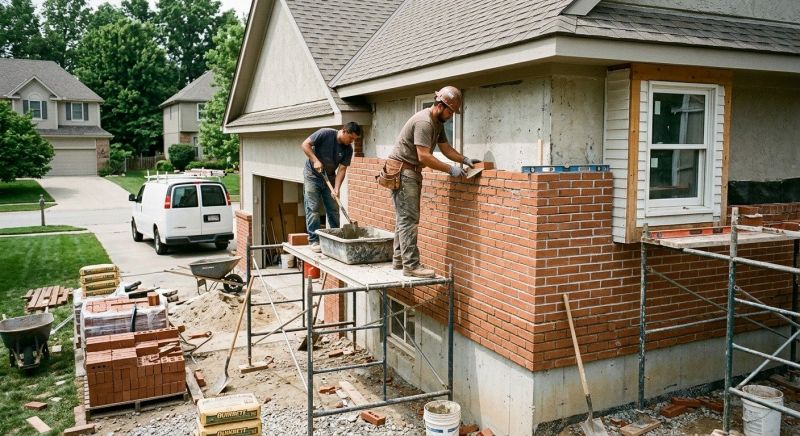 Brick Border Installation in West Hartford, CT
