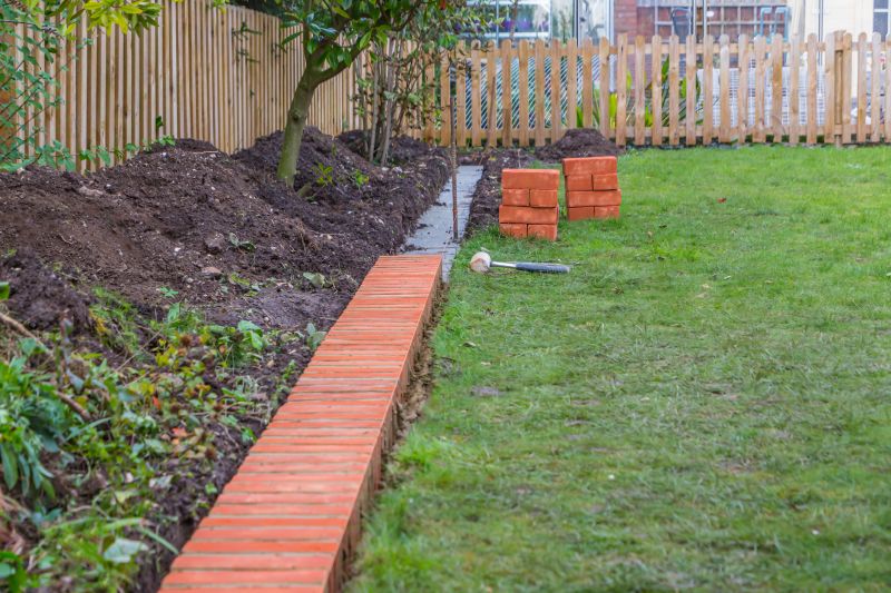 Brick Border Installation in Fairfield County, CT