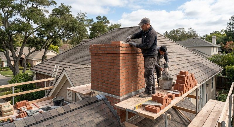 Brick Chimney Replacement in Medina, OH