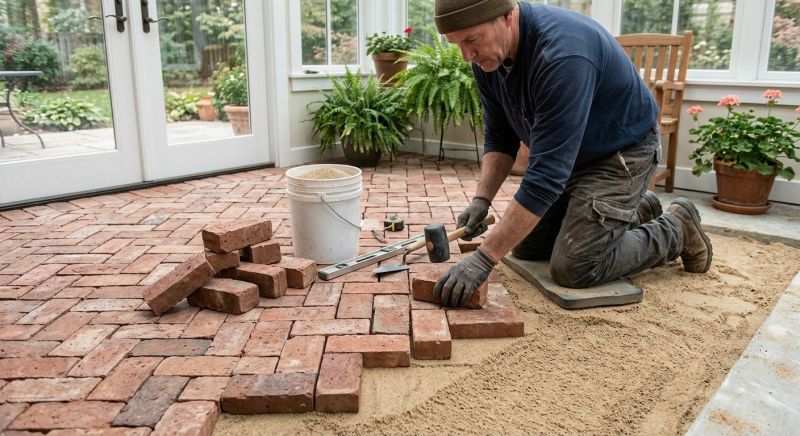 Brick Flooring Installation in Stamford, CT