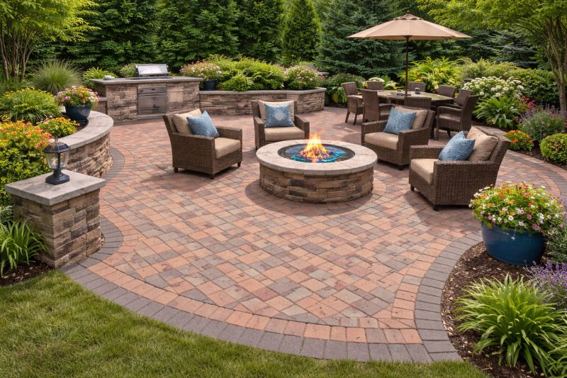 Brick Hardscape Construction in Denver, CO