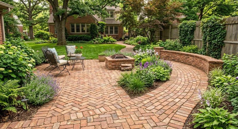 Brick Hardscaping Installation in Boston, MA