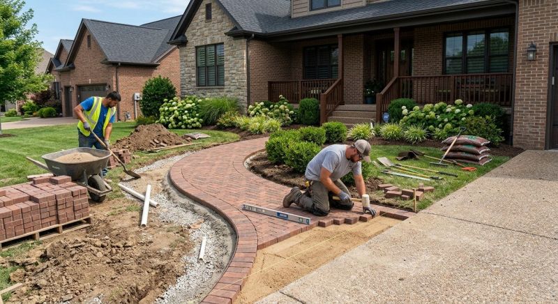 Brick Hardscaping Installation in Norwalk, CT