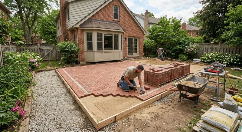 Brick Paving Installation in Norwalk, CT
