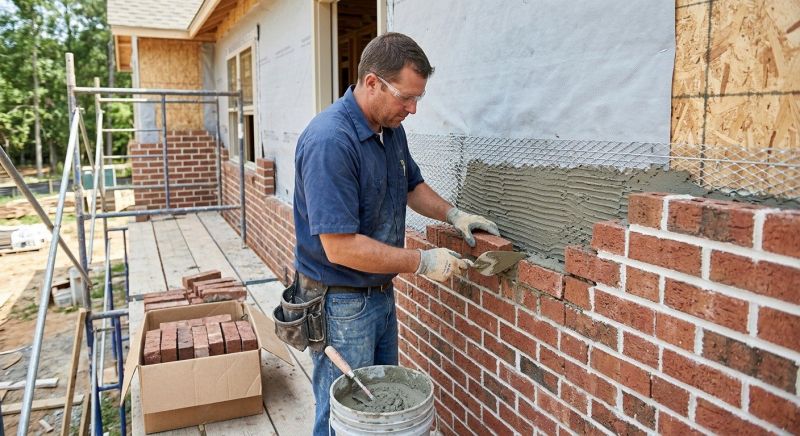 Brick Veneer Siding Installation in Napa, CA