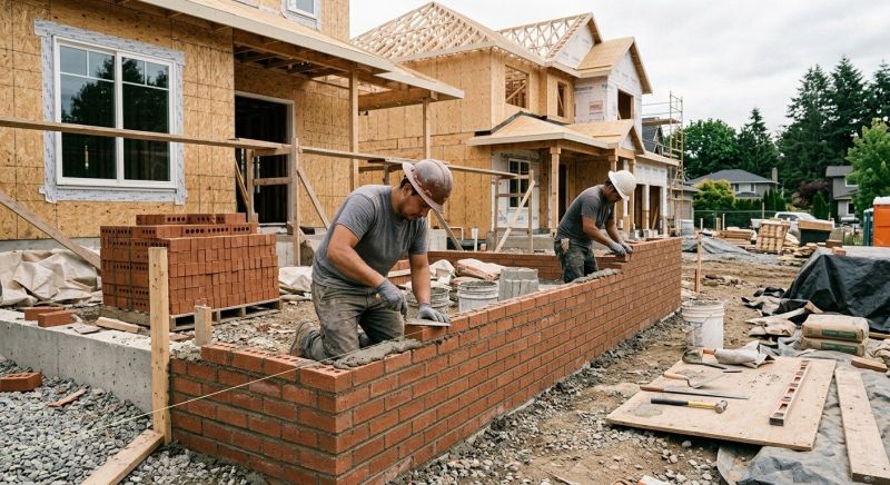 Brick Wall Construction in Worcester, MA