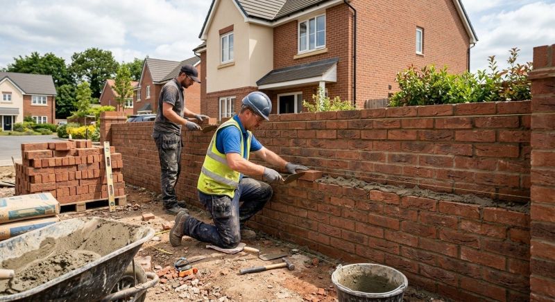 Brick Wall Construction in Worcester, MA