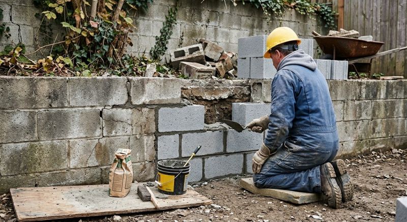 Cinder Block Repair in Cleveland, OH