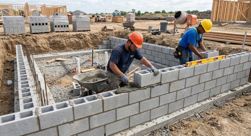 Concrete Blocks Installation in Stamford, CT
