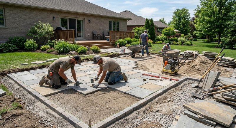 Landscape Hardscaping in Boston, MA