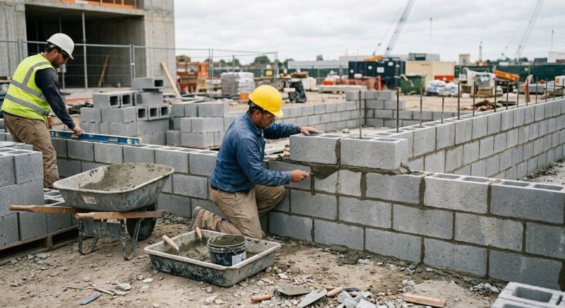 Masonry Wall Installation in Worcester, MA