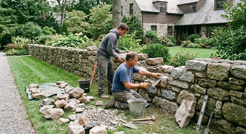 Rock Wall Repair in Cleveland, OH