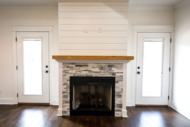 Stone Fireplace Makeover