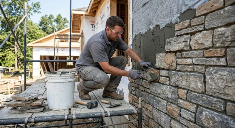 Stone Veneer Installation in Medina, OH