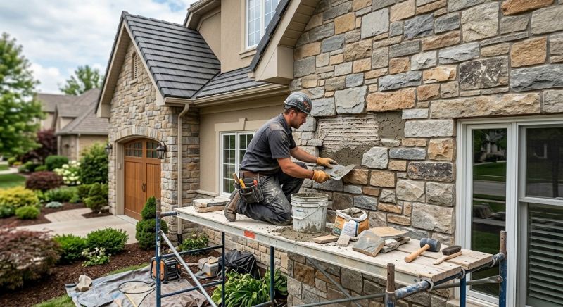 Stone Veneer Repair in Santa Rosa, CA