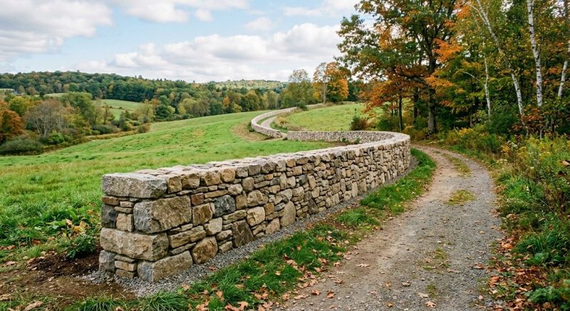 Stone Wall Replacement in Boston, MA