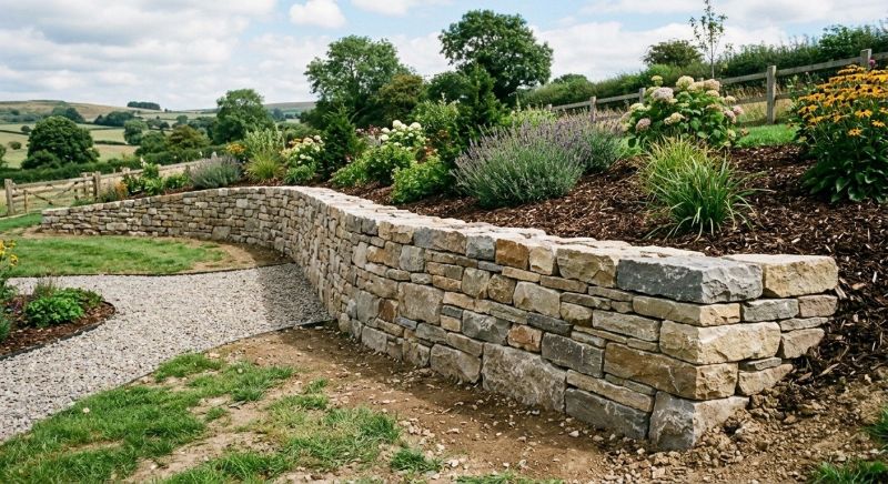 Stone Wall Replacement in Boston, MA